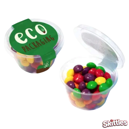 The custom logo Skittles Eco Maxi Pot by Total Merchandise