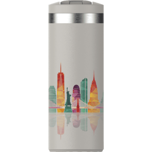 Printed Stanley 350ml Fliptop Recycled Stainless Steel Tumbler in Grey from Total Merchandise
