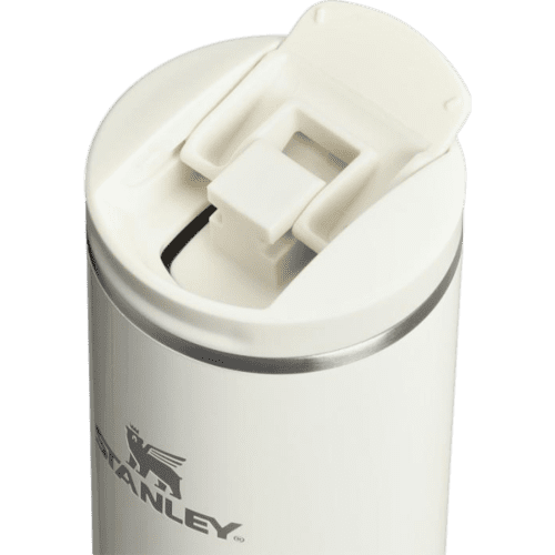 Promotional Stanley 350ml Fliptop Recycled Stainless Steel Tumbler in Cream from Total Merchandise