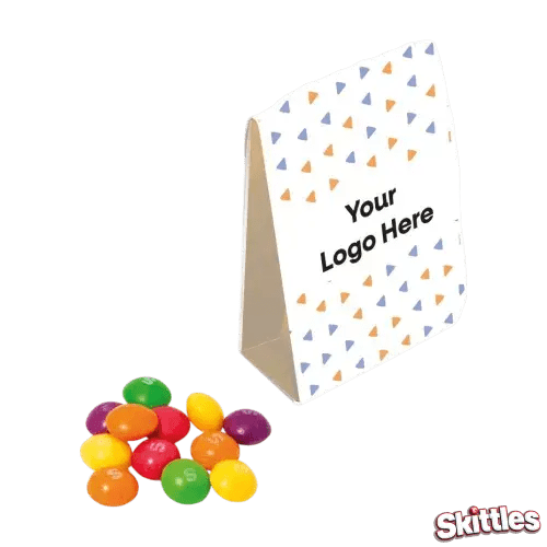 Skittles Eco Carton before full colour printed by Total Merchandise