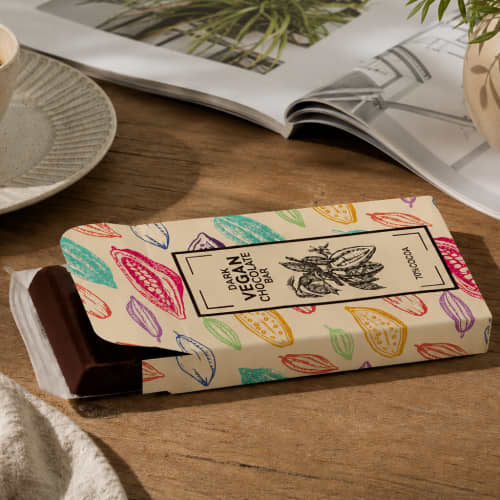 Lifestyle image of the 6 Baton Bar Dark Chocolate by Total Merchandise