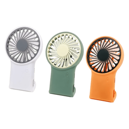 Personalised Mini Clip Fan branded with your company logo from Total Merchandise