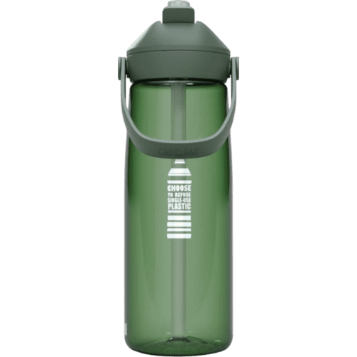 Camelbak® Tritan™ Plastic Water Bottle with Flip Straw in Forest Green from Total Merchandise
