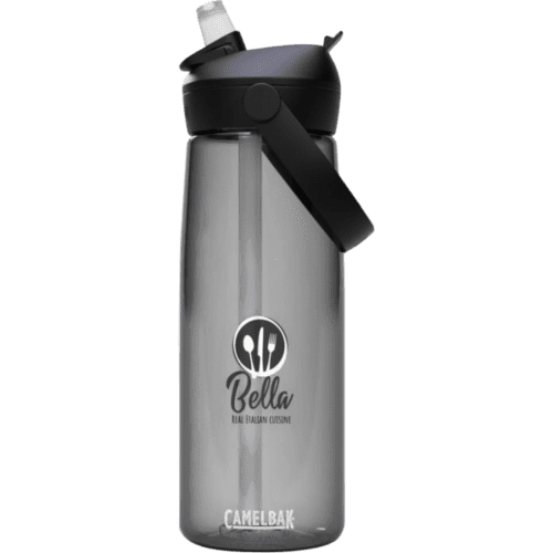 Camelbak® Tritan™ Plastic Water Bottle with Flip Straw in Charcoal from Total Merchandise