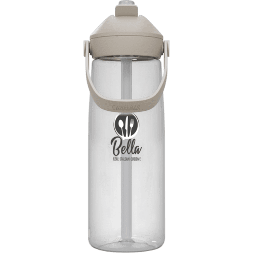Camelbak® Tritan™ Plastic Water Bottle with Flip Straw in Transparent Clear from Total Merchandise