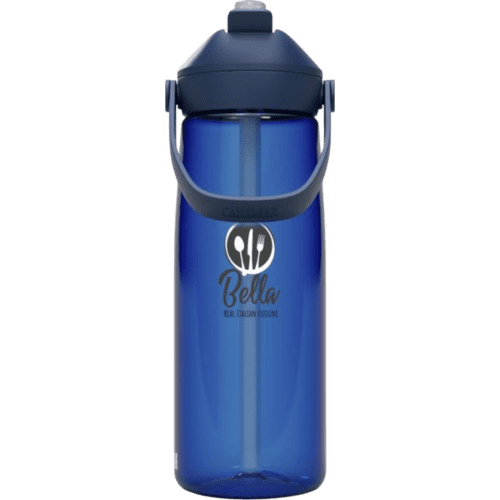 Camelbak® Tritan™ Plastic Water Bottle with Flip Straw in Royal Blue from Total Merchandise