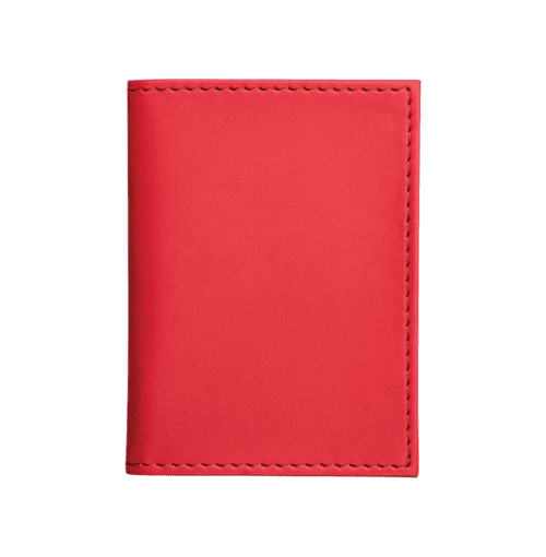 Custom Printed Membership Card Holders in Red branded with your logo from Total Merchandise