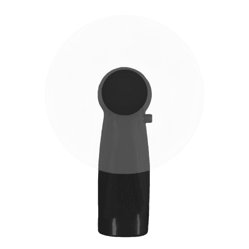 Promotional Hand Held Fan Logo printed by Total Merchandise