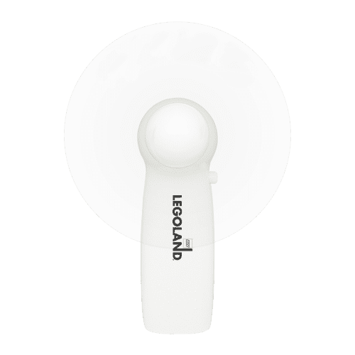 Hand Held Fan in White