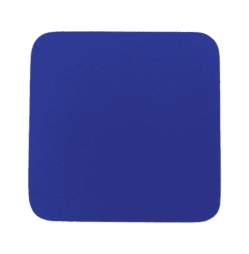 Custom Branded Recycled Leather Square Coaster in Blue branded with your logo from Total Merchandise