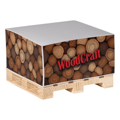 Wooden Pallet Cube Pad