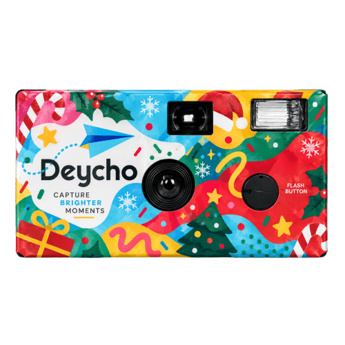Disposable Camera with Printed Sleeve