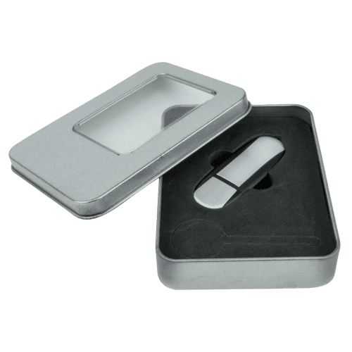 USB Metal Window Tin