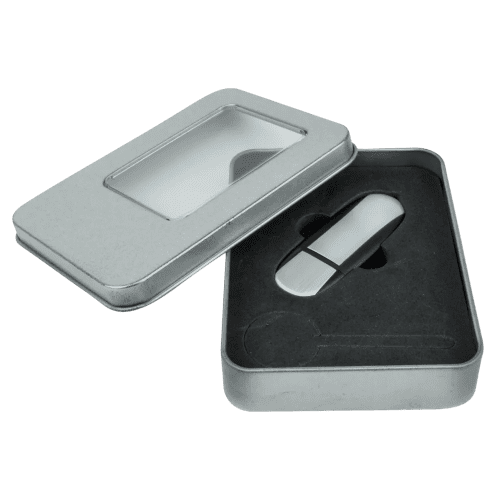 USB Metal Window Tin