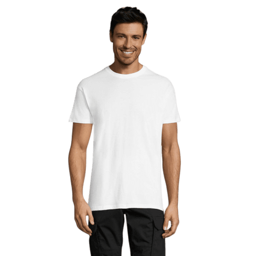 White SOL'S Regent Unisex T-Shirt