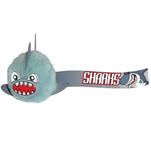 Shark Logobugs in Grey/White