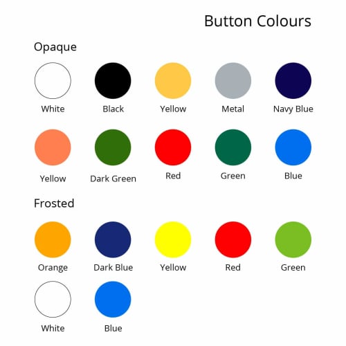 Button colours swatches for the BiC Round Stic Ballpen from Total Merchandise