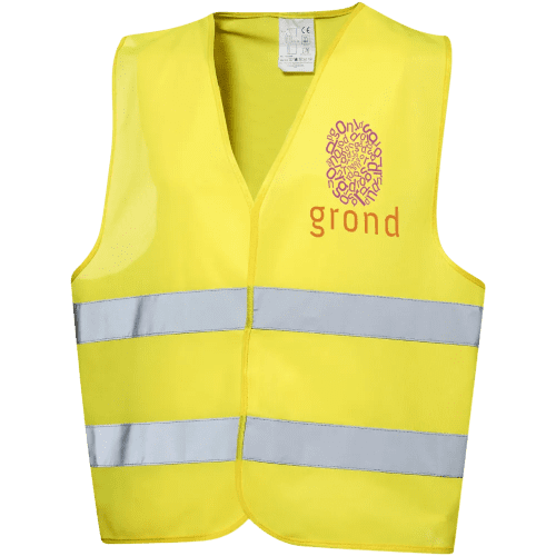 Safety Reflective Vest Printed with Your Logo from Total Merchandise