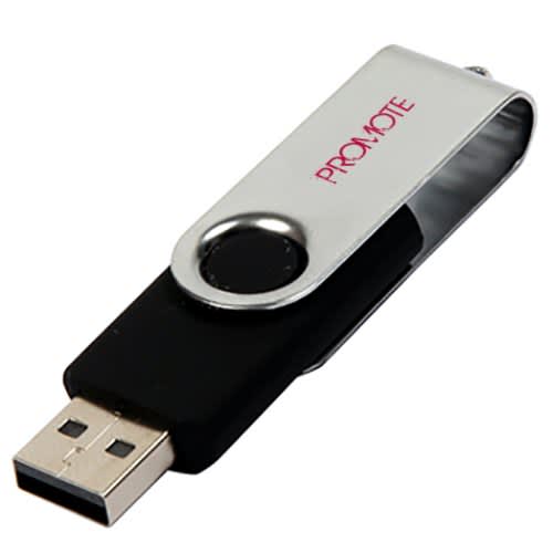 Promotional 2GB Express Twist USB Flashdrives for councils