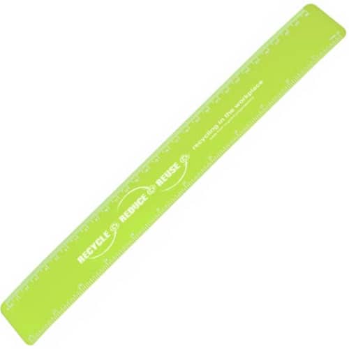 30cm Recycled Branded Flexi Rulers