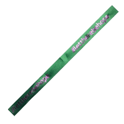 12mm Continuous Ribbon in Green