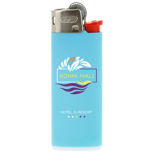 BiC Mini Lighters in Light Blue