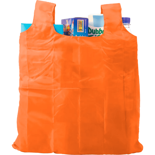 Printed Fold Up Shopping Bags are perfect for slipping into your bag or pocket