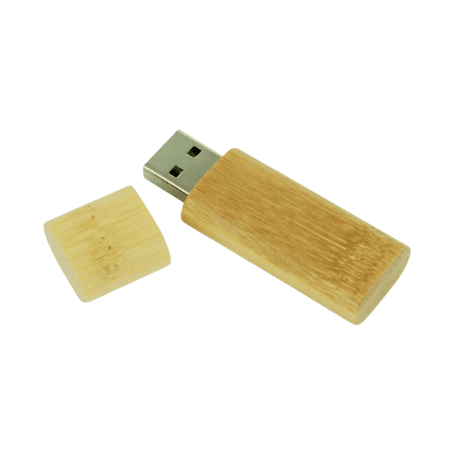 Add an eco-friendly touch to your marketing endeavours with these engraved bamboo flashdrives.