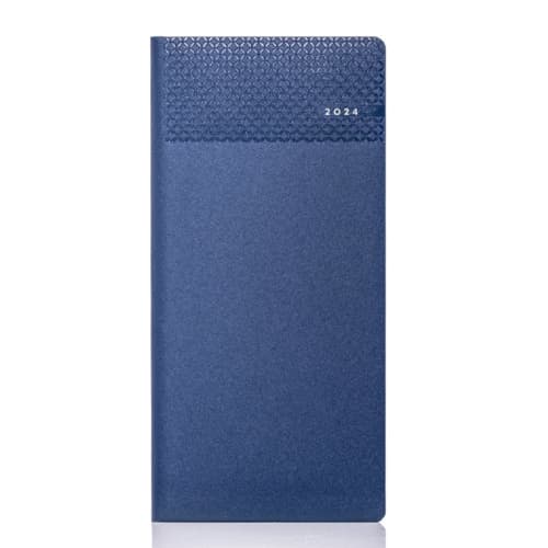 Business convention Matra Pocket Weekly Diary in Blue is branded by Total Merchandise.