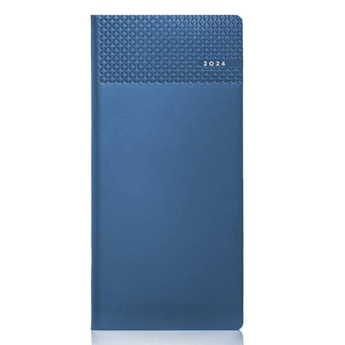 Custom branded Matra Pocket Weekly Diary in Sky Blue is customised by Total Merchandise.