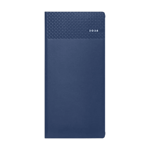 Business convention Matra Pocket Weekly Diary in Blue is branded by Total Merchandise.
