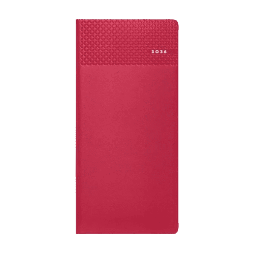 Matra Pocket Weekly Diary in Ruby Red
