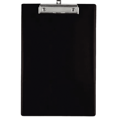 A4 Clipboard in Black