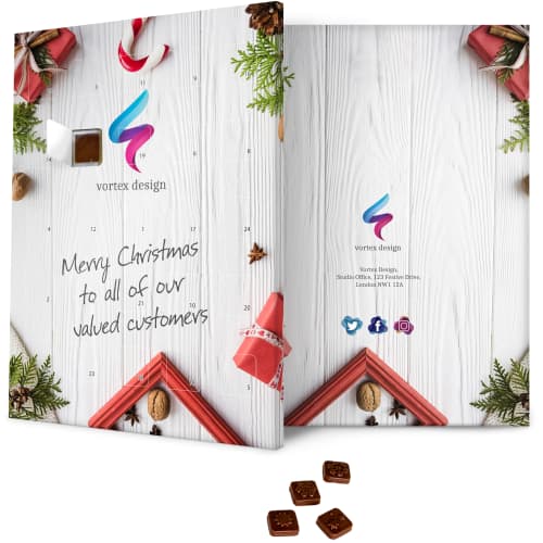 Fully Bespoke Printed Corporate Branded Advent Calendars