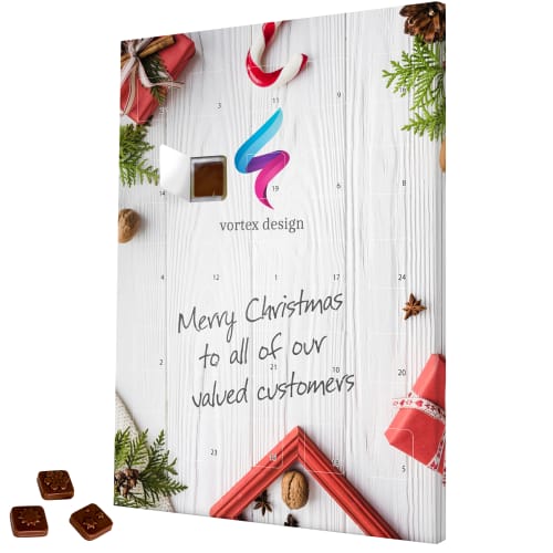 Promotional Printed Traditional Advent Calendars for Christmas Merchandise