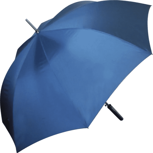 Custom printed Executive Golf Umbrella in navy from Total Merchandise