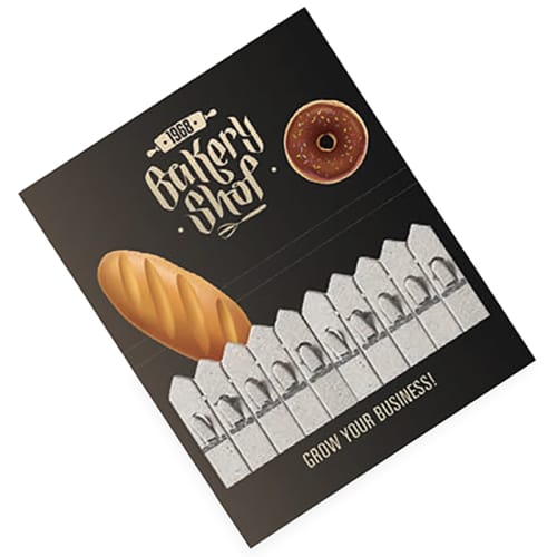 Promotional Seedsticks® branded with your full colour artwork from Total Merchandise