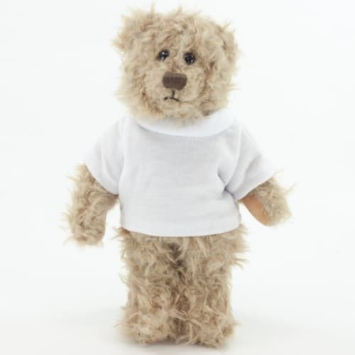 Custom branded 20cm Windsor Teddy Bear with T-shirt from Total Merchandise