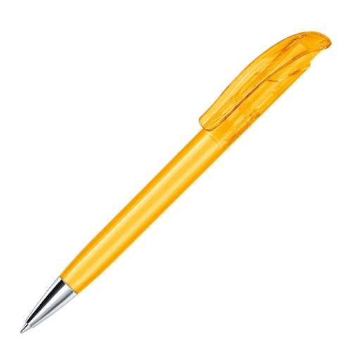 Branded Senator Challenger XL Clear Pens in Honey Yellow by Total Merchandise