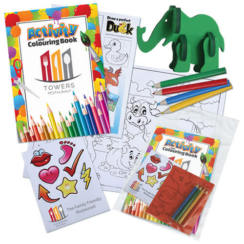 Fun Activity Pack in Assorted Colours