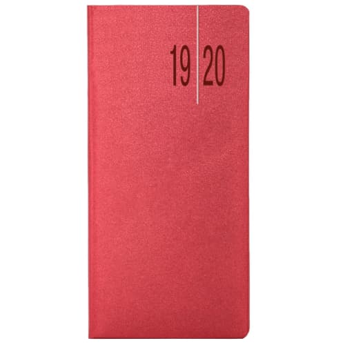 Academic Matra Weekly Pocket Diary in Ruby Red