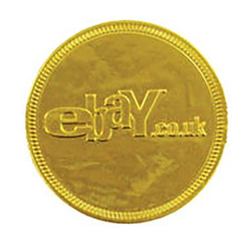 Promotional 75mm Embossed Chocolate Coins for Event Freebies