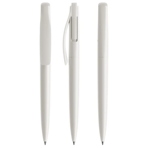 Prodir DS2 Ballpen in Polished White