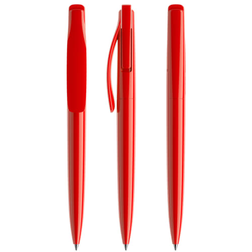 Prodir DS2 Ballpen in Polished Red