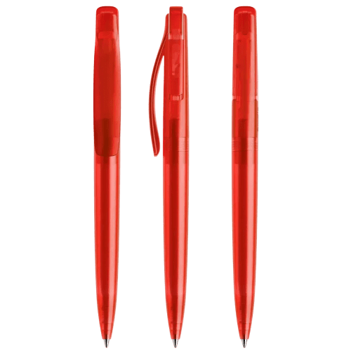 Prodir DS2 Ballpen in Frosted Red