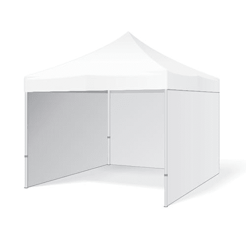 Our 3m x 3m Gazebo with Walls before branding from Total Merchandise