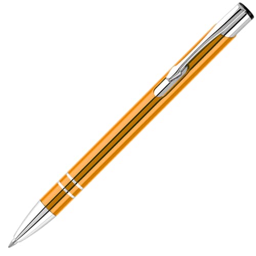 Promotional Electra Pens in orange from Total Merchandise