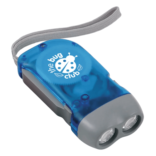 Dynamo Torch in Translucent Blue