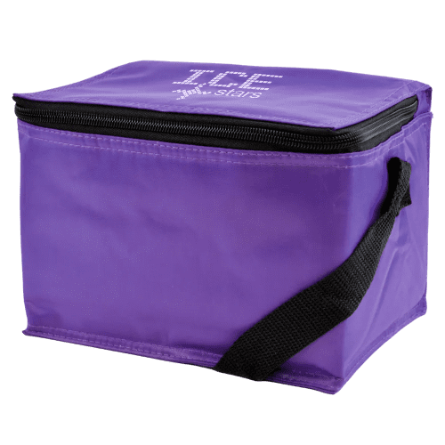 Custom Printed Griffin Lunch Cooler Bags in Purple from Total Merchandise