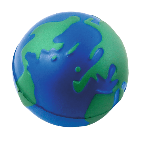 Budget Stress Globe is a great low cost product to advertise your campaign